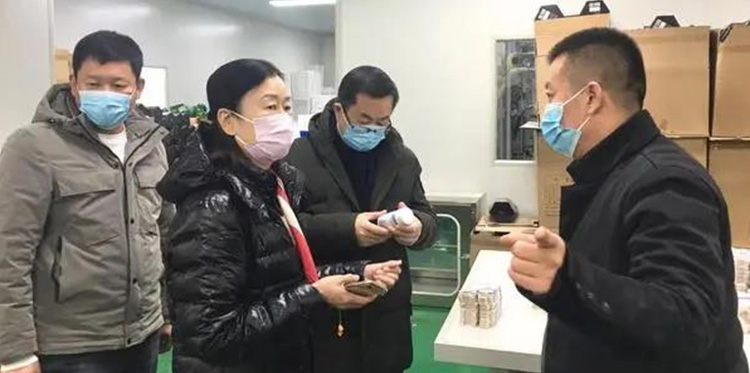 河南省營養保健協會調研組一行深入普惠天成考察調研